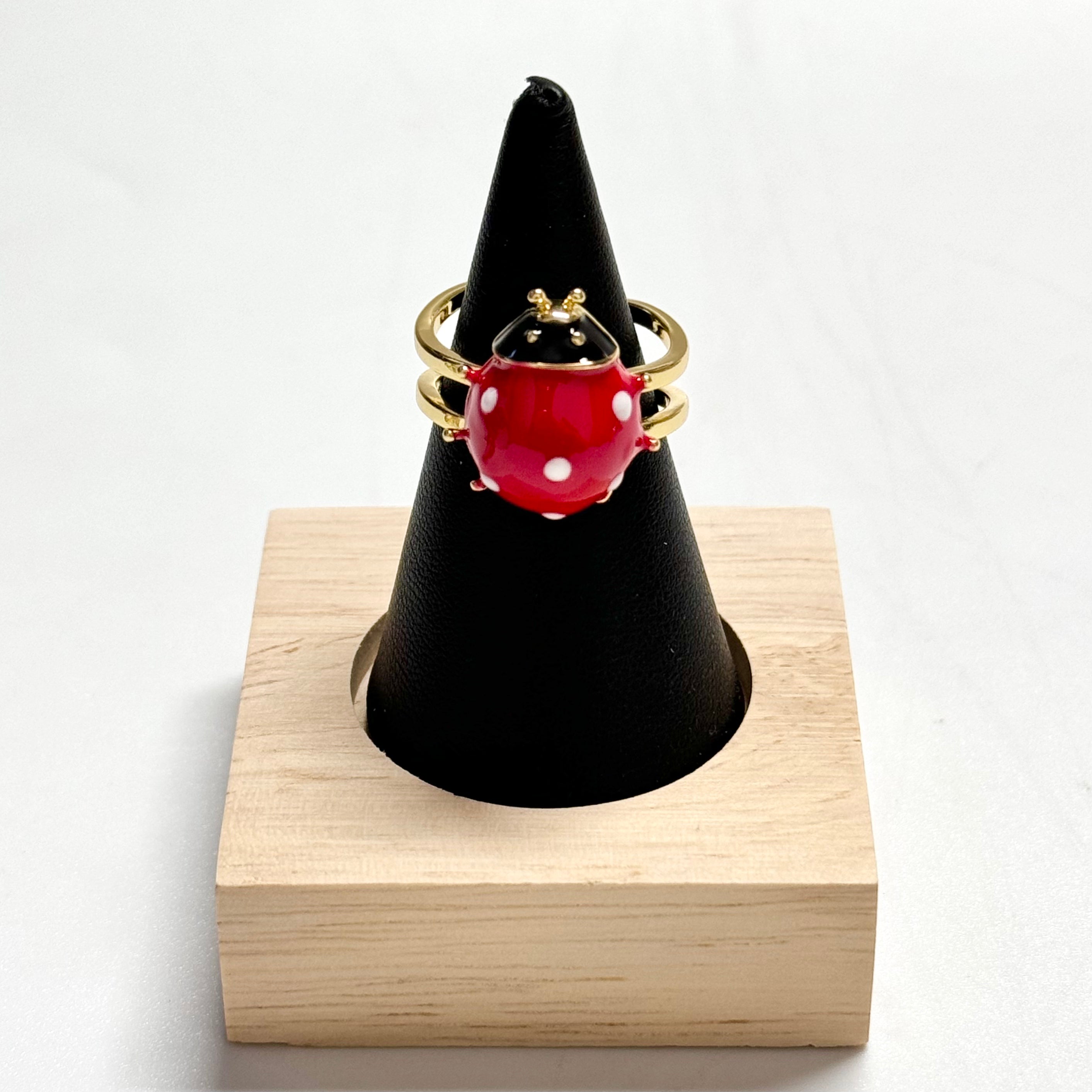 Cute insect bee rings