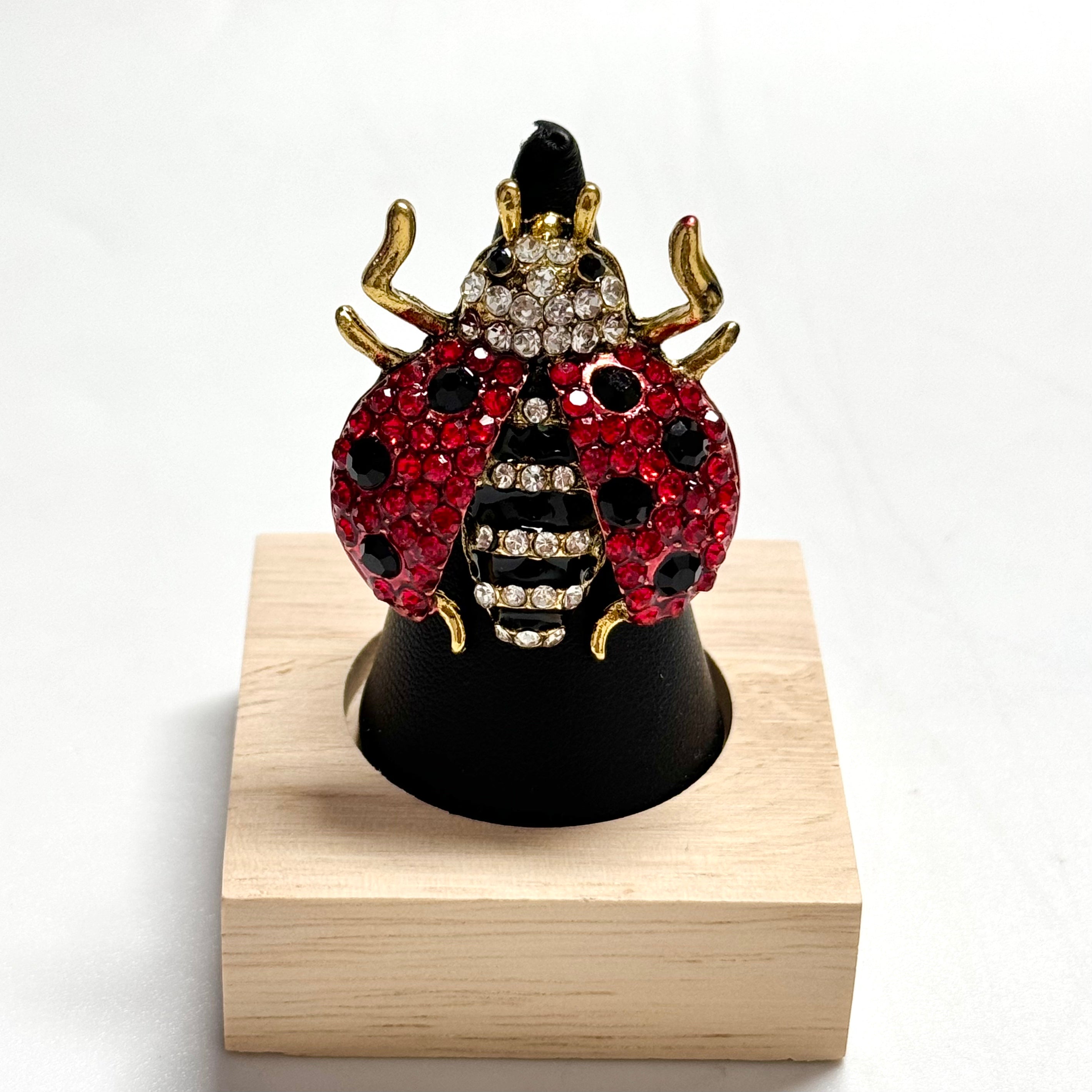 Cute insect bee rings
