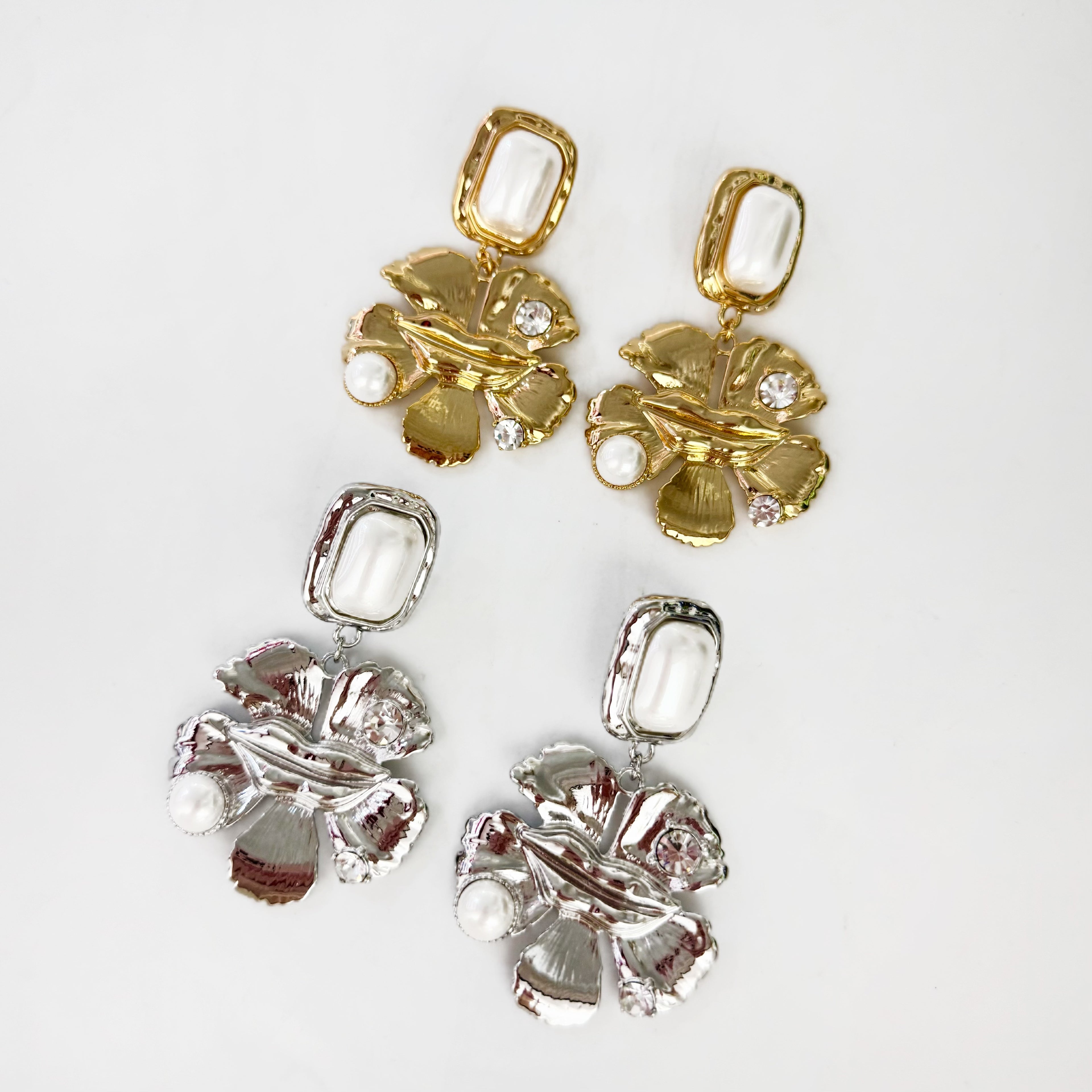 Flower Drop Earrings