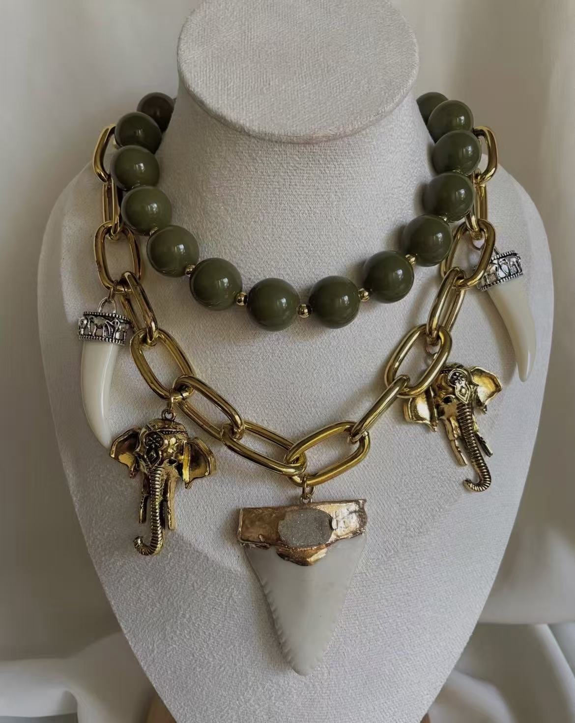 Elephant Pendant Necklace