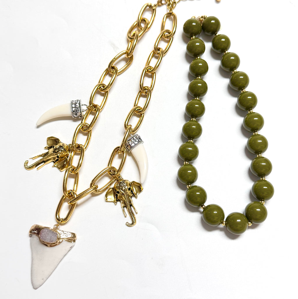 Elephant Pendant Necklace