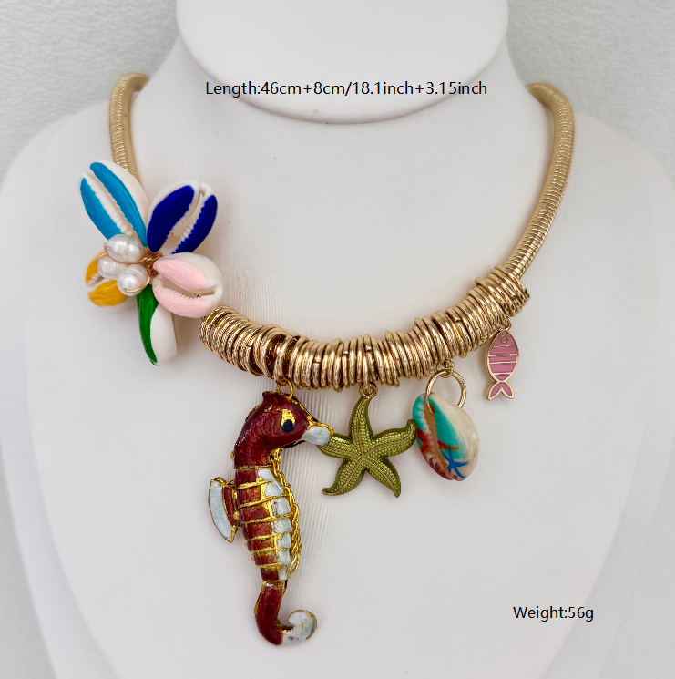 Seahorse Pendant Necklace