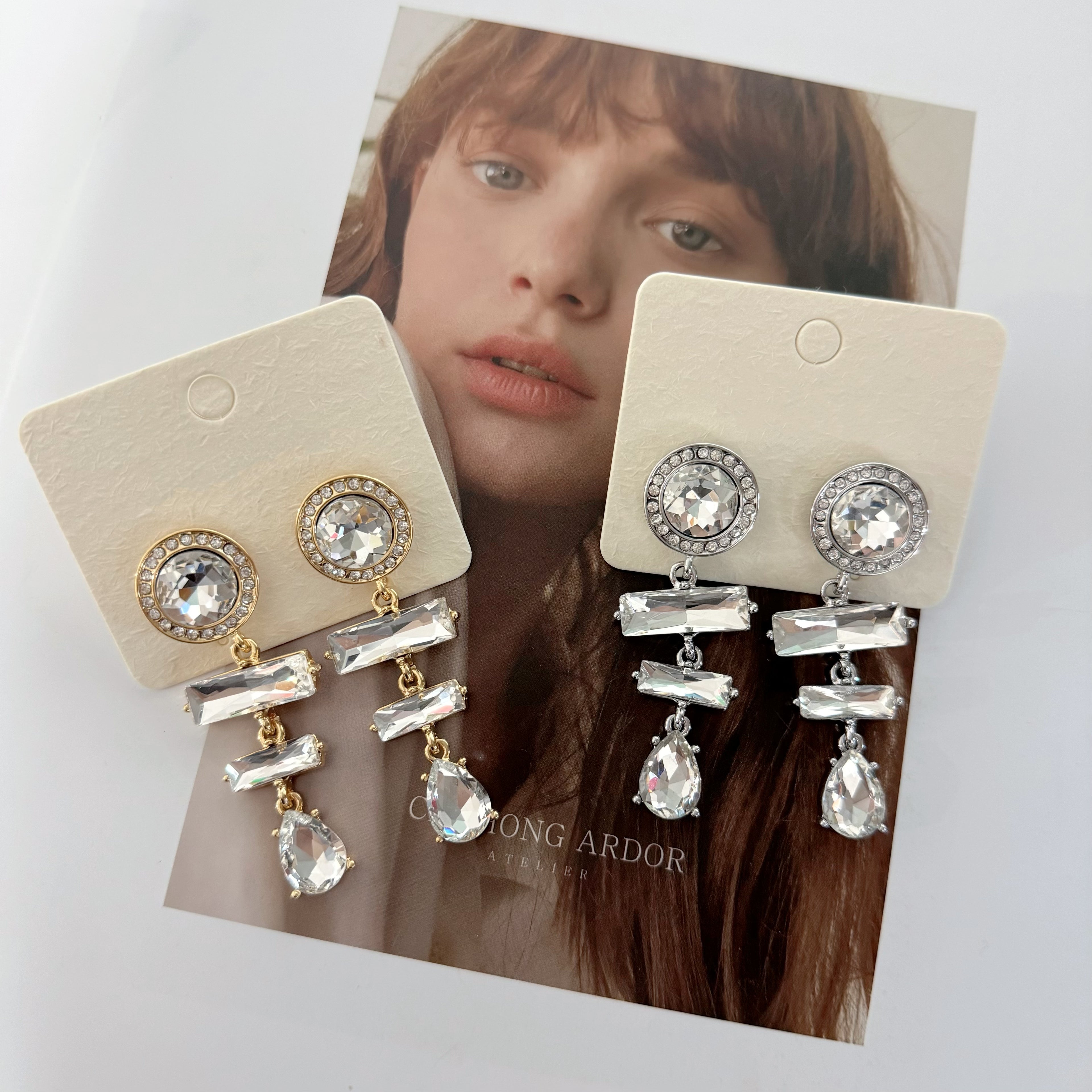 Crystal Drop Earrings