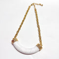 Chunky Chain Ivory Necklace